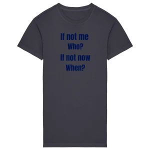Robe t-shirt féministe if not now when?