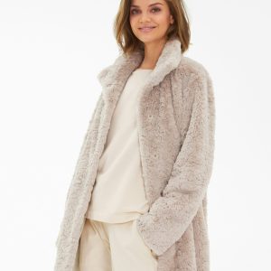 manteau fausse fourrure