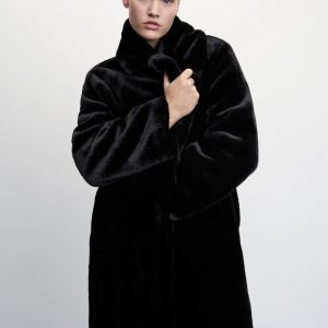 manteau fausse fourrure