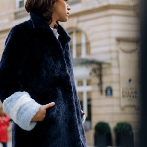 manteau fausse fourrure