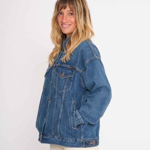 veste jeans femme
