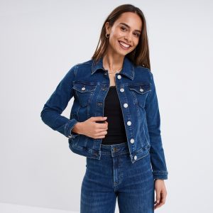 veste jeans femme