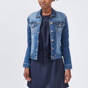 veste jeans femme