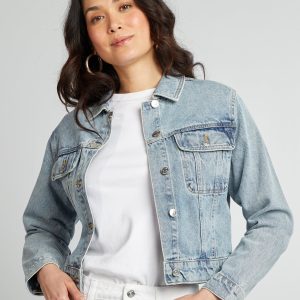 veste jeans femme