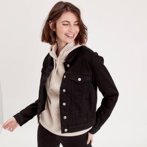 veste jeans femme