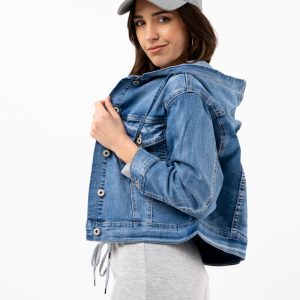 veste jeans femme